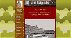 Desktop Screenshot of grundtvigskolen-nv.dk